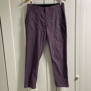 Eddie Bauer Horizon Ankle Pant UPF 50+ Sun Protection Trail Hiking Size 10